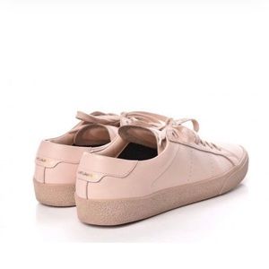 Saint Laurent Yves Calfskin Women’s Signature Court Sneakers, Size 5.5